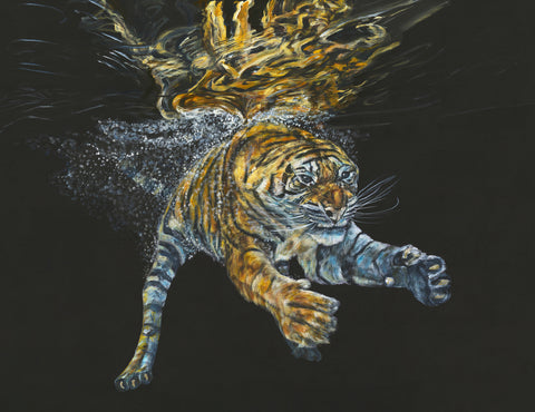 'Panthera Tigris' | 90x120cm