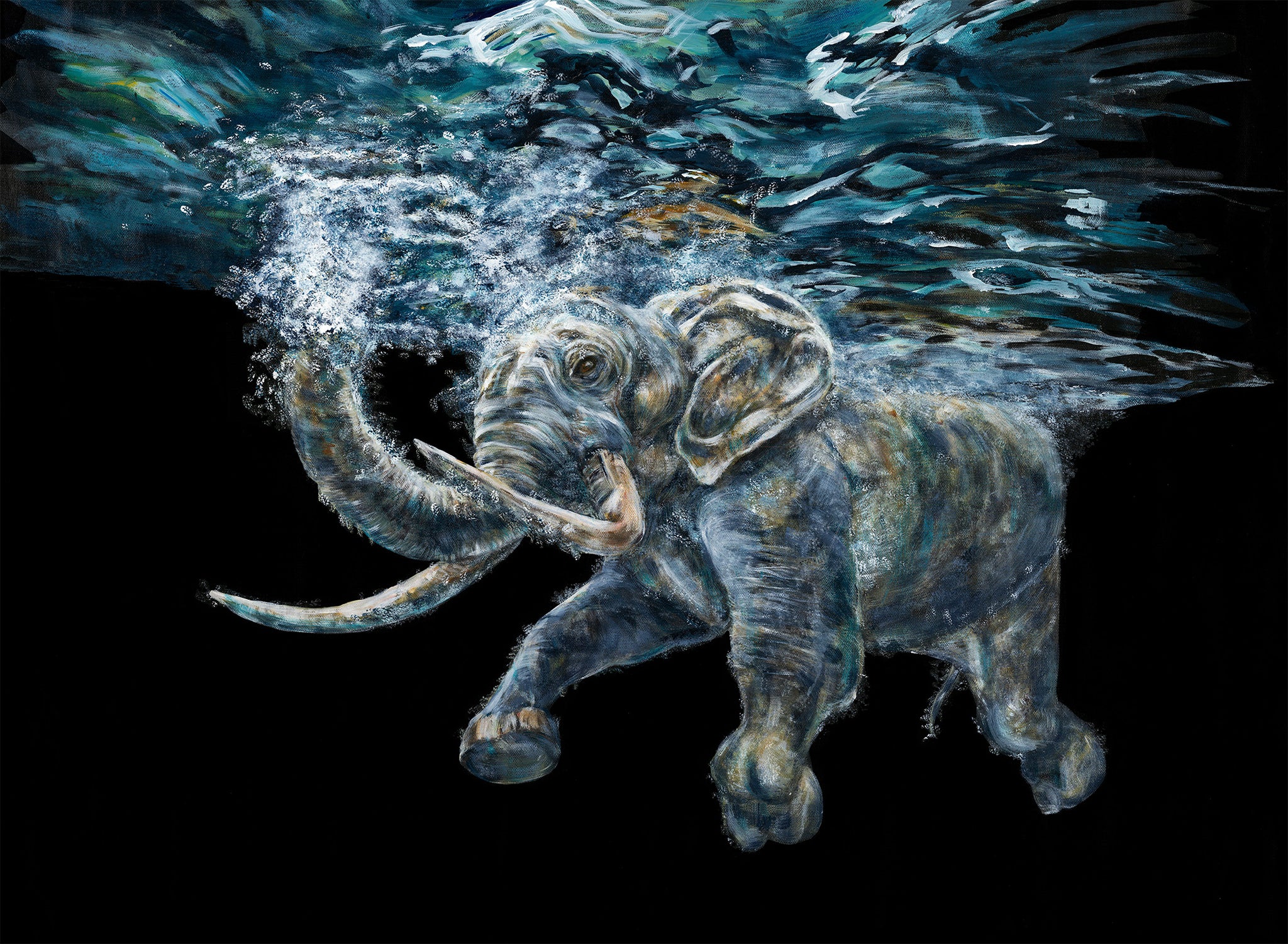 'Elephantidae' | 90x120cm